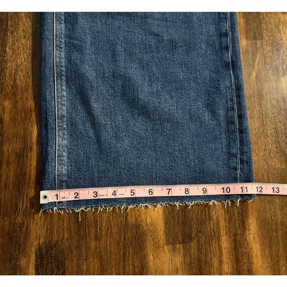 American Eagle Women's 10 31 x 30 Jeans Baggy Wide Leg High Rise Dreamy Drape - Picture 12 of 12